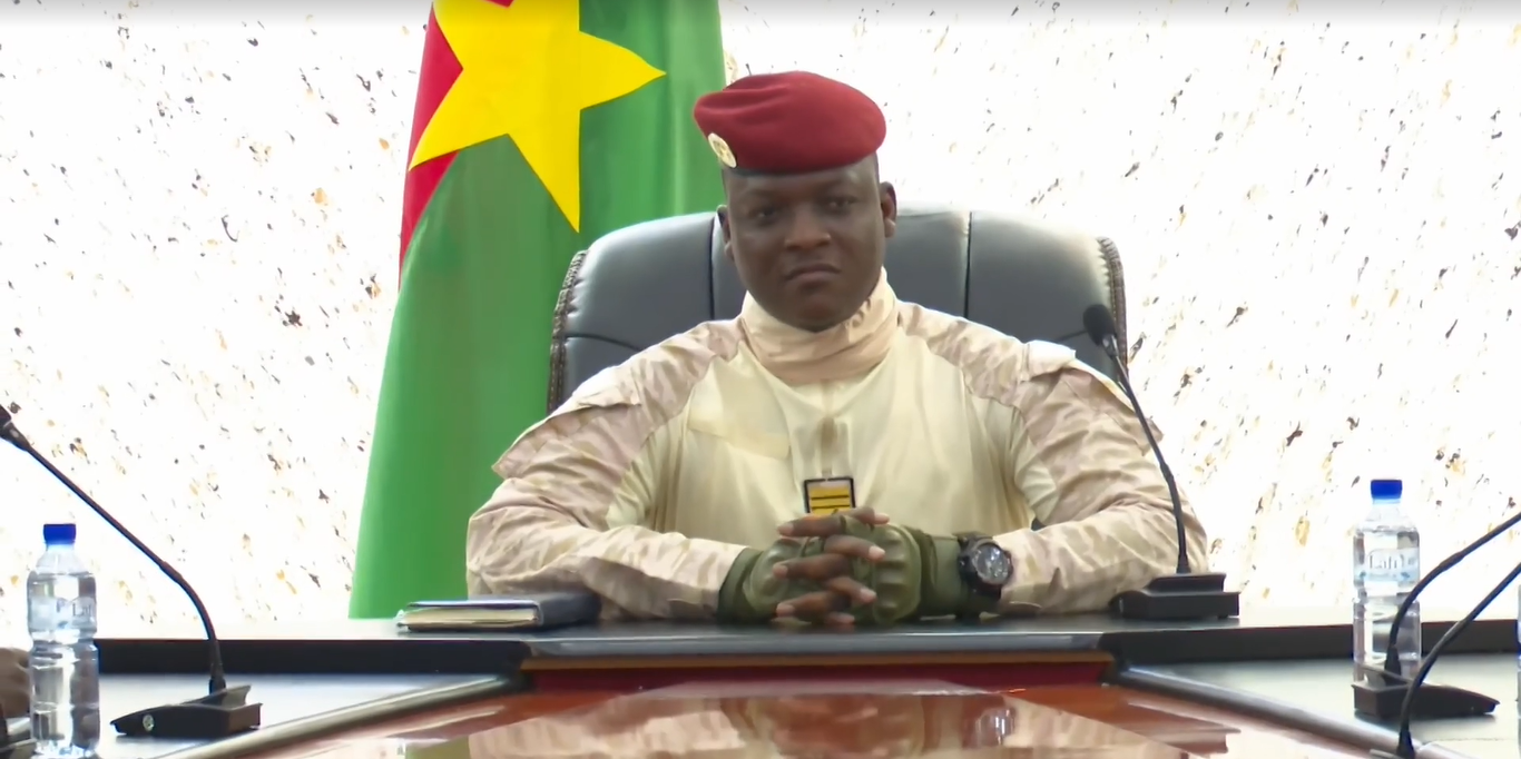 Ibrahim Traoré, President of the Transition of Burkina Faso (2023)