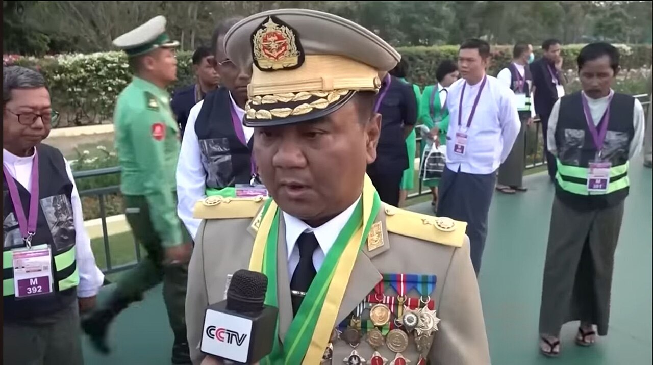 Zaw Min Tun being interviewed by VOA Burmese (2023)